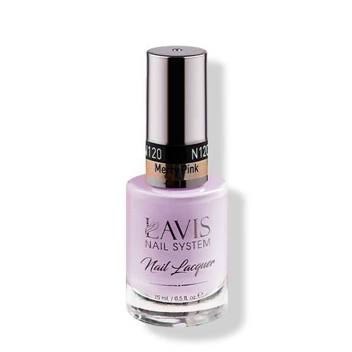 LAVIS 120 Merry Pink - Nail Lacquer 0.5 oz