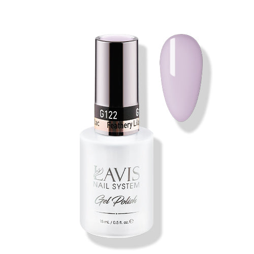 LAVIS 122 Feathery Lilac - Gel Polish 0.5oz