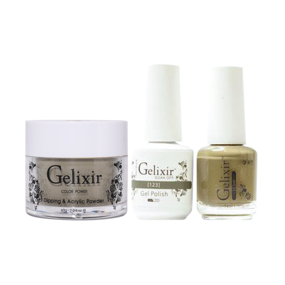 Gelixir 3 in 1 - 123 - Acrylic & Dip Powder, Gel & Lacquer