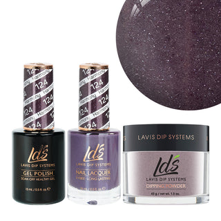 LDS 3 in 1 - 124 Harmony - Dip (1.5oz), Gel & Lacquer Matching