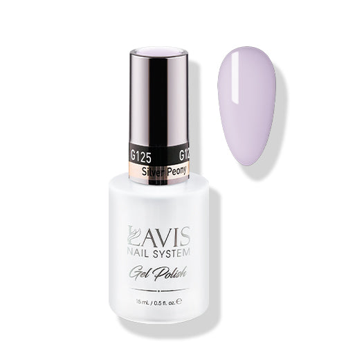 LAVIS 125 Silver Peony - Gel Polish 0.5oz