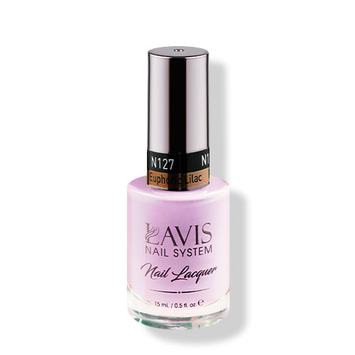 LAVIS 127 Euphoric Lilac - Nail Lacquer 0.5 oz