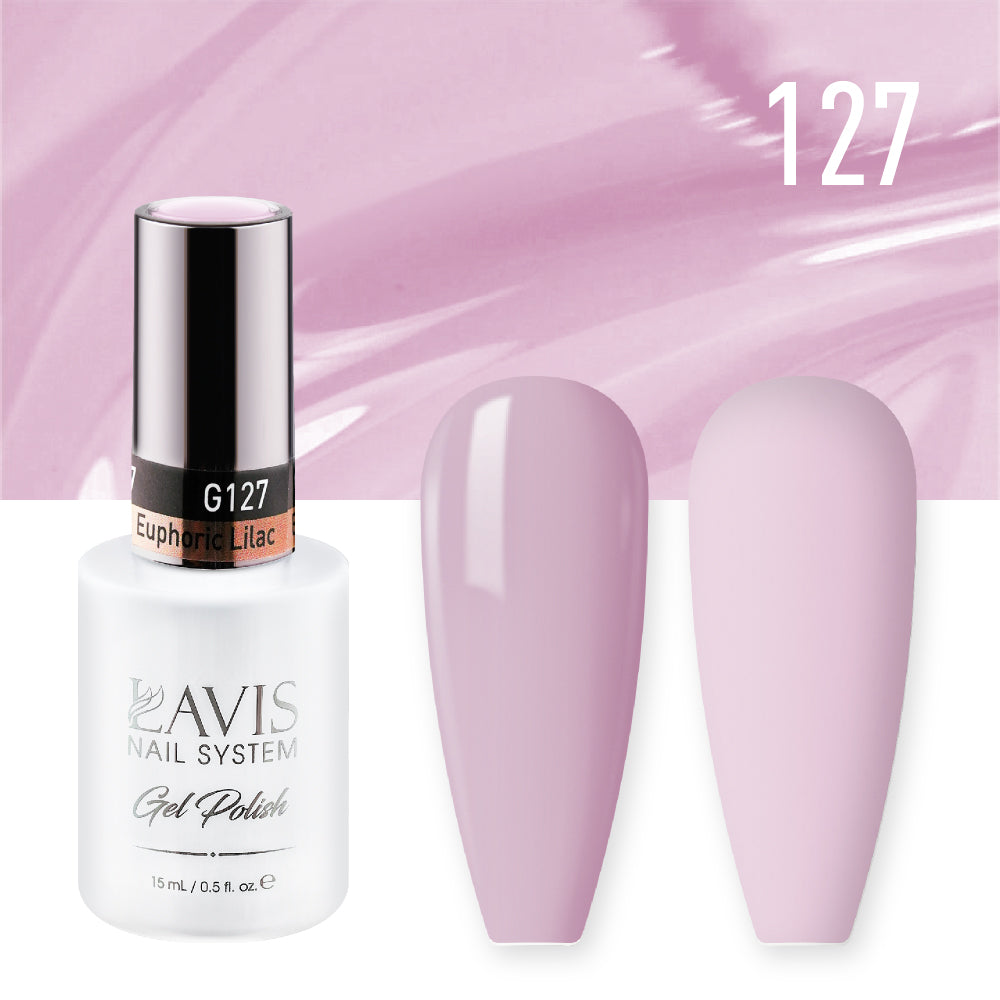 LAVIS 127 Euphoric Lilac - Gel Polish 0.5oz