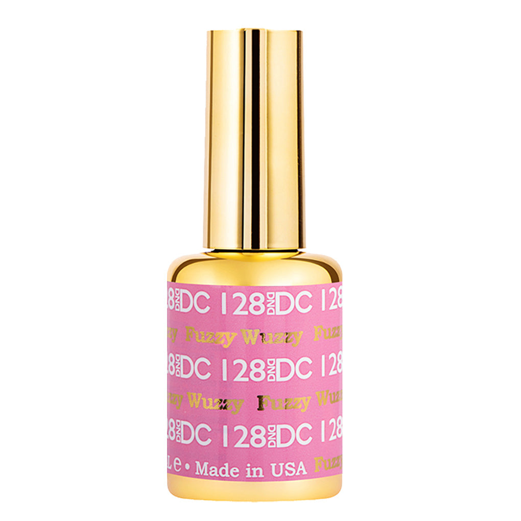 DND DC Gel Polish - 128 Pink Colors - Fuzzy Wuzzy