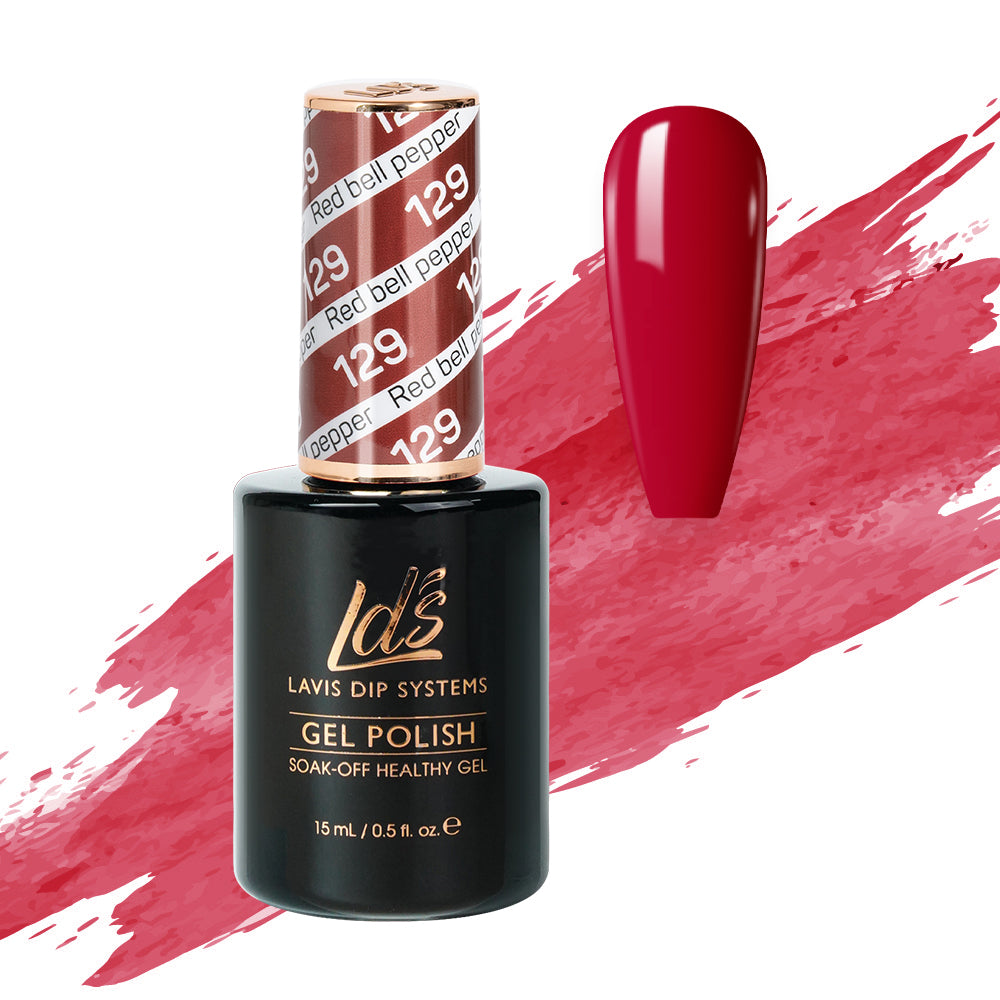 LDS 129 Red Bell Pepper - LDS Gel Polish 0.5oz