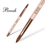 Lavis Kolinsky Acrylic Brush Pink #12