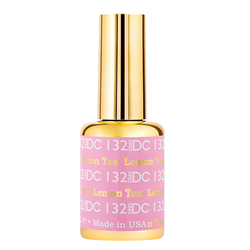 DND DC Gel Polish - 132 Pink Colors - Lemon Tea