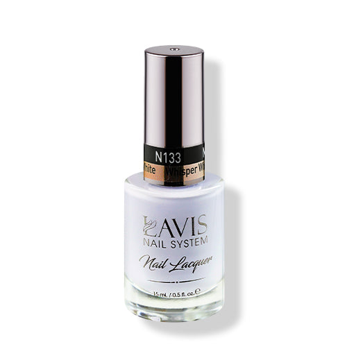 LAVIS 133 Whisper White - Nail Lacquer 0.5 oz