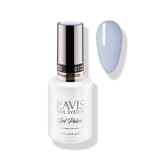 LAVIS 133 Whisper White - Gel Polish 0.5oz