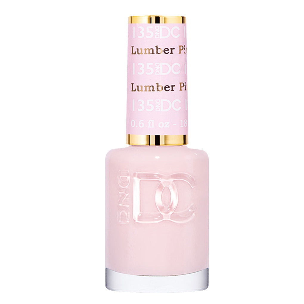 DND DC Nail Lacquer - 135 Pink, Neutral Colors - Lamber Pink