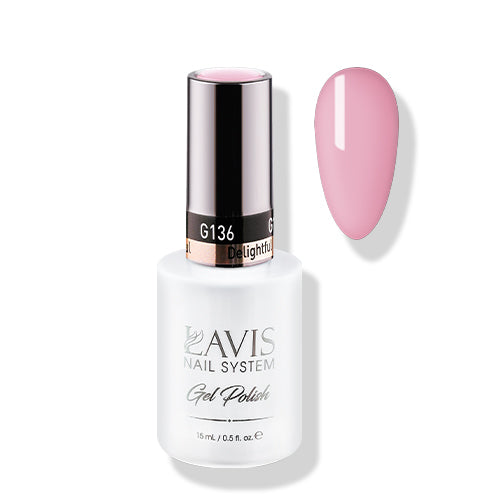 LAVIS 136 Delightful - Gel Polish 0.5oz