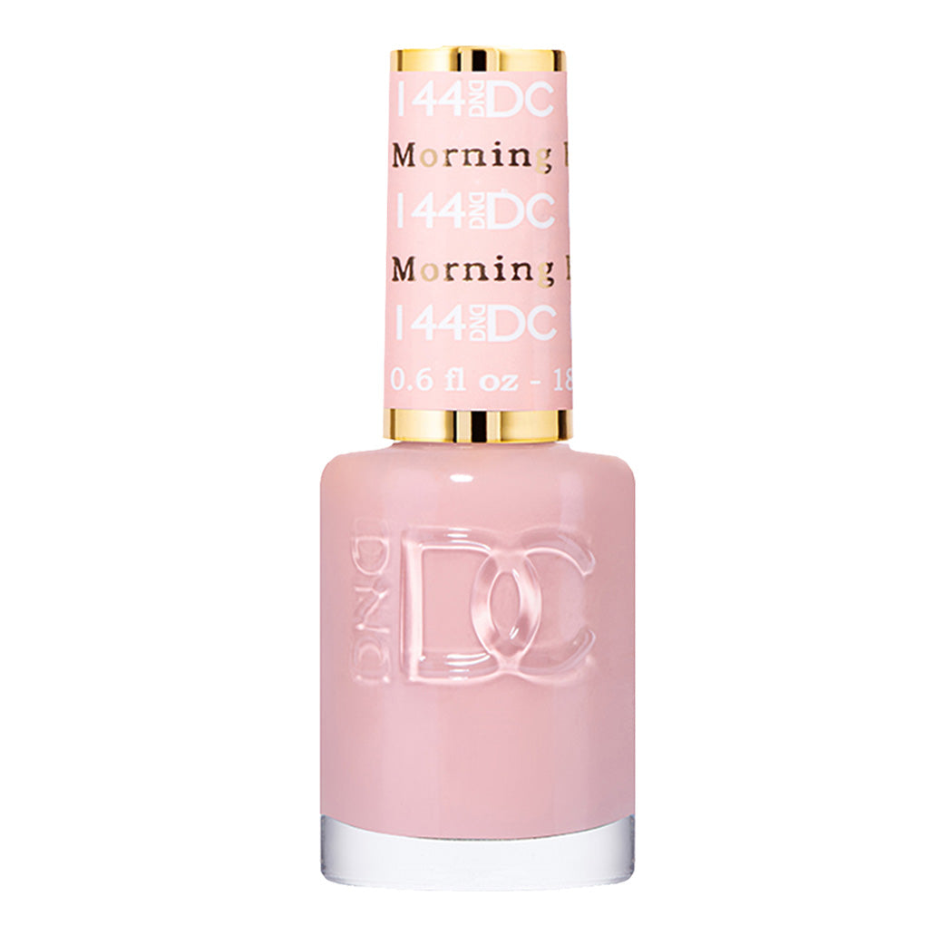 DND DC Nail Lacquer - 144 Coral Colors - Morning Eggnog