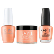 OPI 3 in 1 - S14 Apricot AF - Dip, Gel & Lacquer Matching