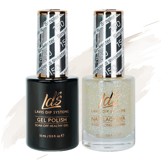 LDS 150 Simpler is Sweeter - LDS Gel Polish & Matching Nail Lacquer Duo Set - 0.5oz