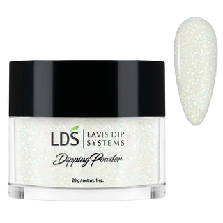 LDS Dipping Powder Nail - 150 Simpler is sweeter - Blue, Glitter Colors - 1oz