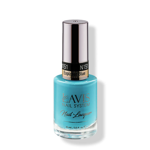 LAVIS 151 Explorer Blue - Nail Lacquer 0.5 oz
