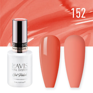 LAVIS 152 Ravishing Coral - Nail Lacquer 0.5 oz