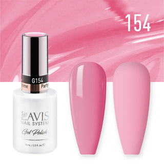 LAVIS 154 Partytime - Gel Polish & Matching Nail Lacquer Duo Set - 0.5oz
