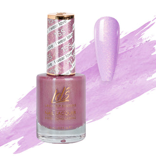LDS 155 I Wear Love - LDS Nail Lacquer 0.5oz