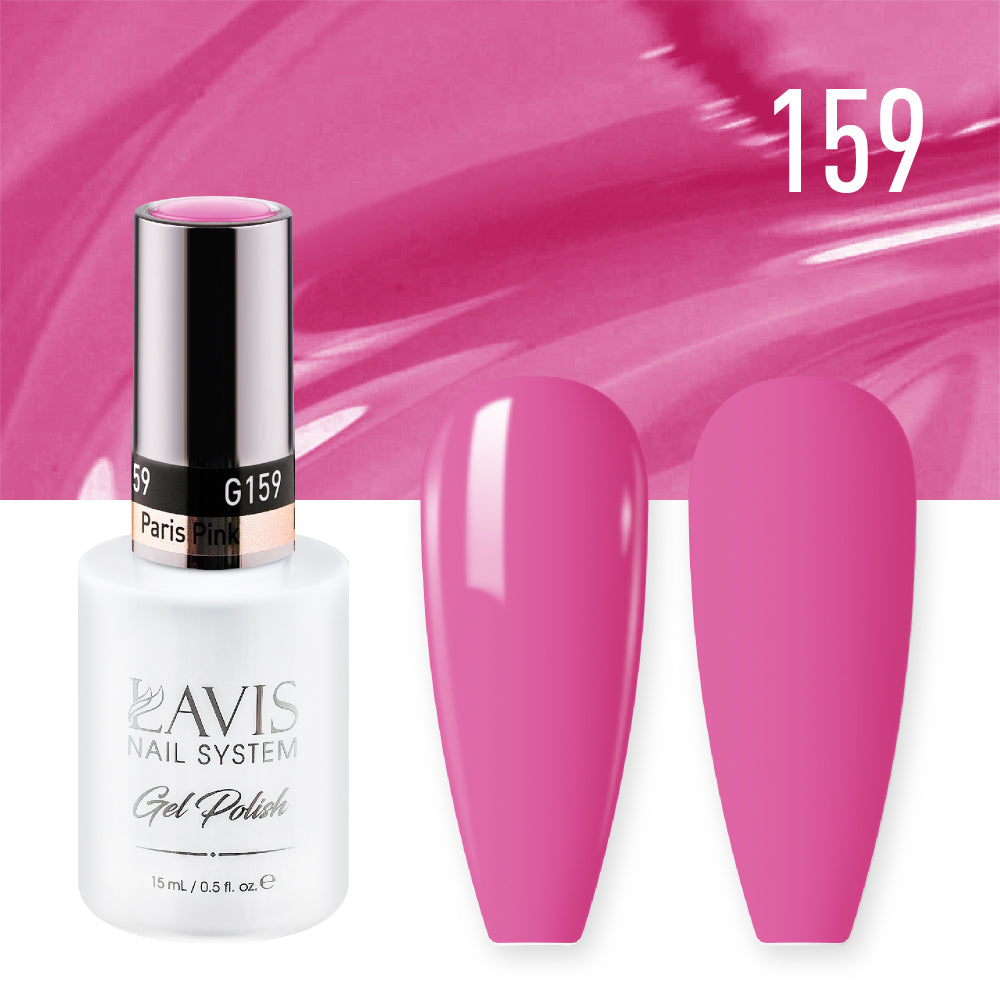 LAVIS 159 Paris Pink - Nail Lacquer 0.5 oz