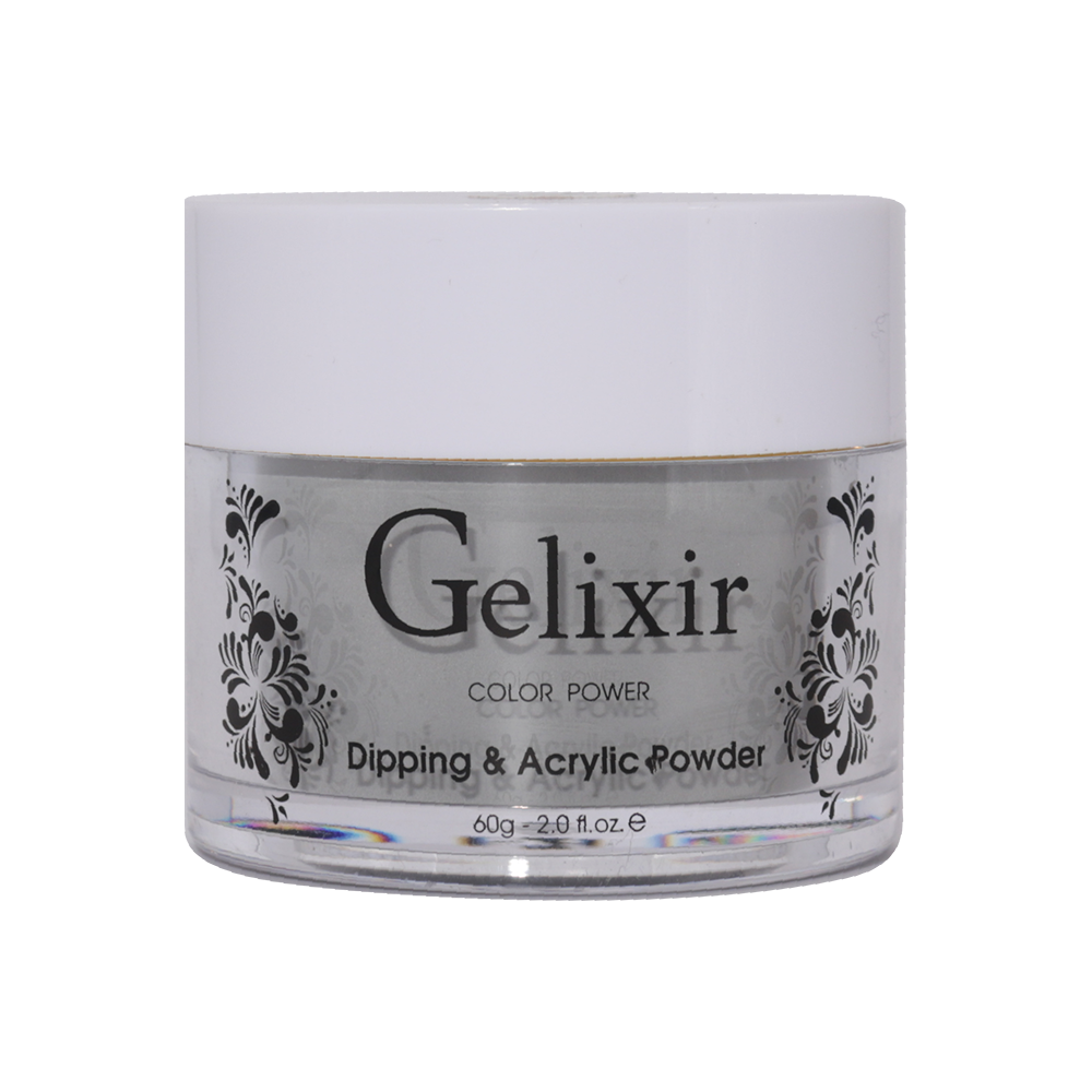 Gelixir Acrylic & Powder Dip Nails 160 - Green Gray Colors