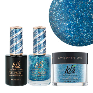 LDS 3 in 1 - 161 Life Is Lit - Dip (1.5oz), Gel & Lacquer Matching