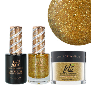 LDS 3 in 1 - 162 Champagne - Dip (1.5oz), Gel & Lacquer Matching