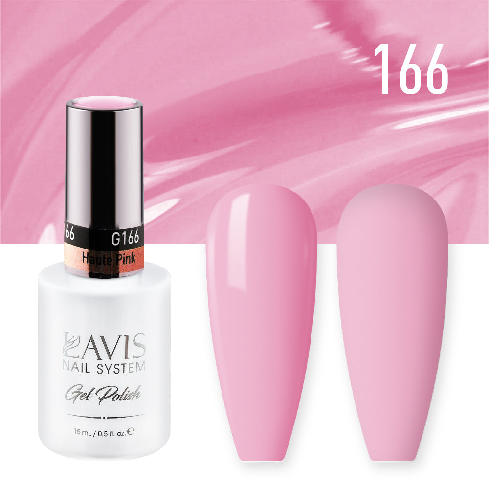 LAVIS 166 Haute Pink - Gel Polish 0.5oz