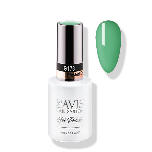 LAVIS 173 Frosted Emerald - Gel Polish 0.5oz