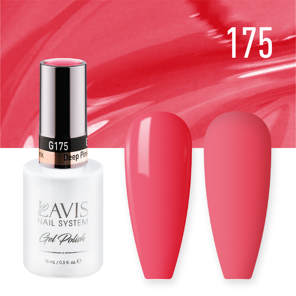LAVIS 175 Deep Pink - Gel Polish 0.5oz