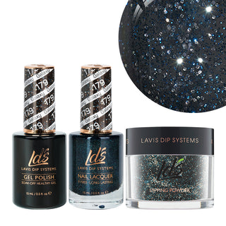 LDS 3 in 1 - 179 Galaxy - Dip (1.5oz), Gel & Lacquer Matching
