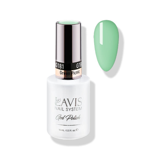 LAVIS 181 Green Picnic - Gel Polish 0.5oz