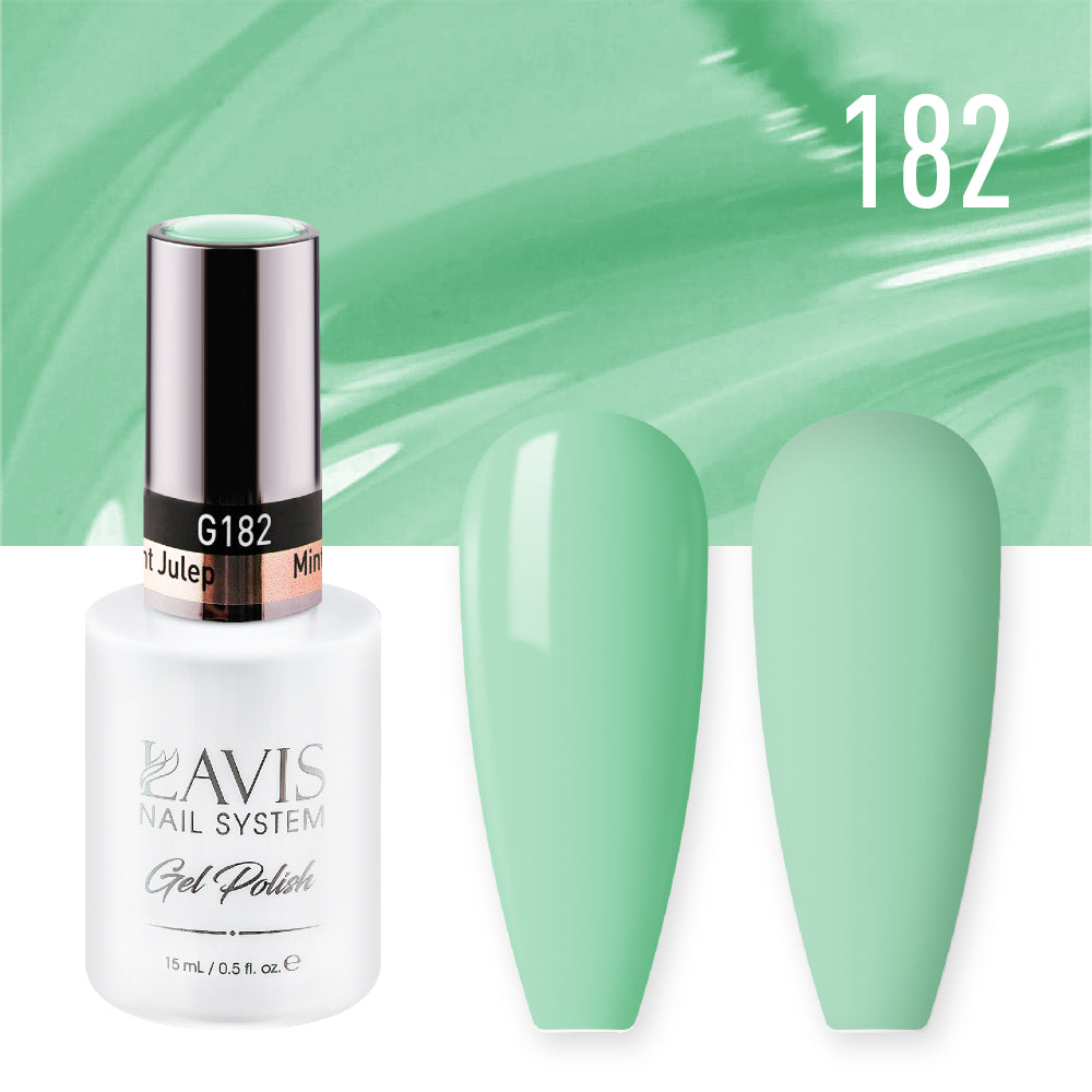 LAVIS 182 Mint Julep - Gel Polish 0.5oz