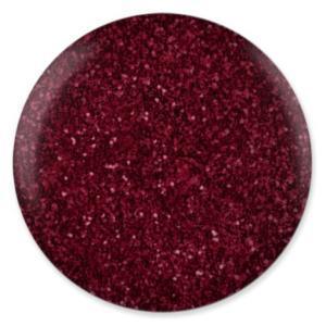 DND DC Gel Polish 183 - Glitter, Red Colors - Burgundy