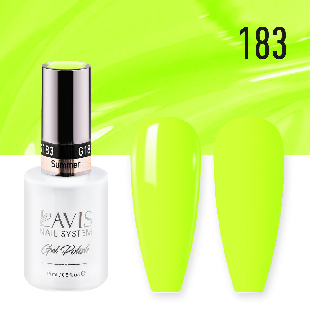 LAVIS 183 Summer - Gel Polish 0.5oz