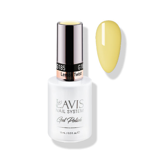 LAVIS 185 Lemon Twist - Gel Polish 0.5oz