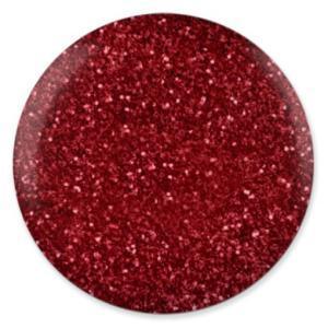 DND DC Gel Polish 187 - Glitter, Red Colors - Scarlet