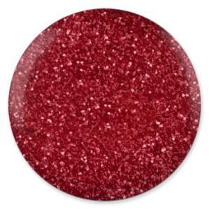 DND DC Gel Polish 188 - Red, Glitter Purple Colors - Starlight