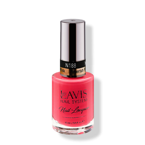 LAVIS 188 Feverish Pink - Nail Lacquer 0.5 oz