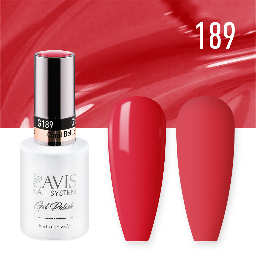 LAVIS 189 Coral Bellls - Gel Polish 0.5oz
