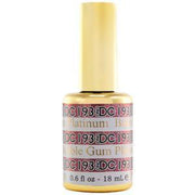 DND DC Gel Polish 193 - Glitter, Pink Colors - Bubble Gum