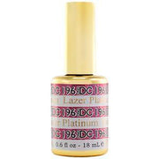 DND DC Gel Polish 196 - Glitter, Pink Colors - Ruby Pink