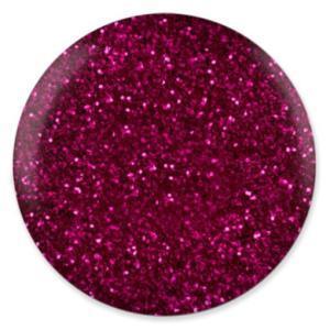 DND DC Gel Polish 196 - Glitter, Pink Colors - Ruby Pink