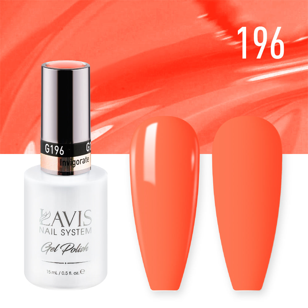 LAVIS 196 Invigorate - Gel Polish 0.5oz