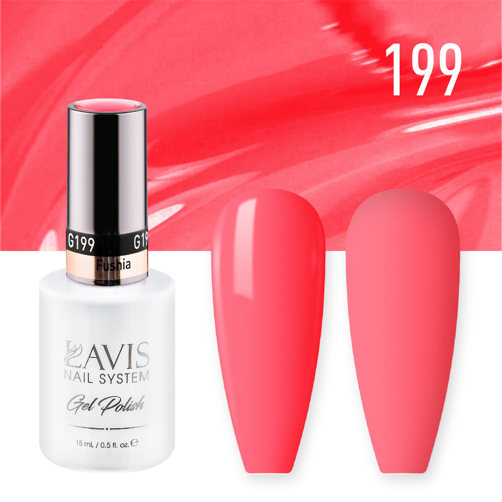 LAVIS 199 Fushia - Gel Polish 0.5oz