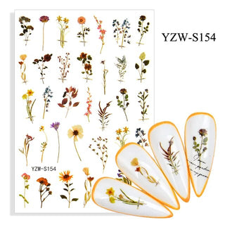Nail Art Stickers - YZW-S154