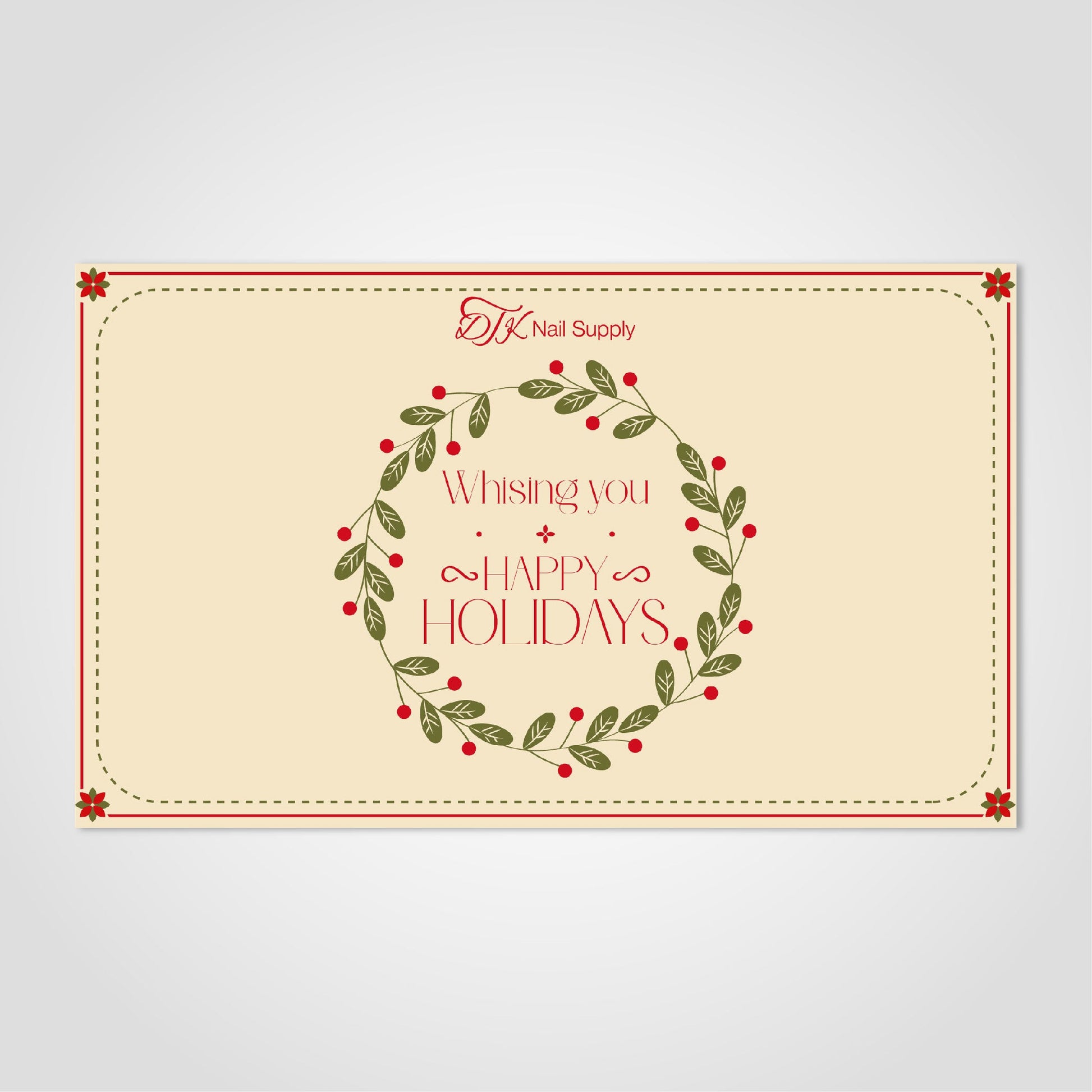 E-Gift Card: Happy Holidays - 4