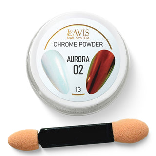 GSD202 - LAVIS Chrome Powder AURORA 02 - 1gr (PCS)