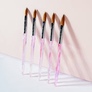 Kolinsky Acrylic Brush Crystal Handle Kit