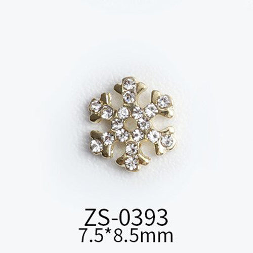 Retro Nail Charms ZS0393 - Gold